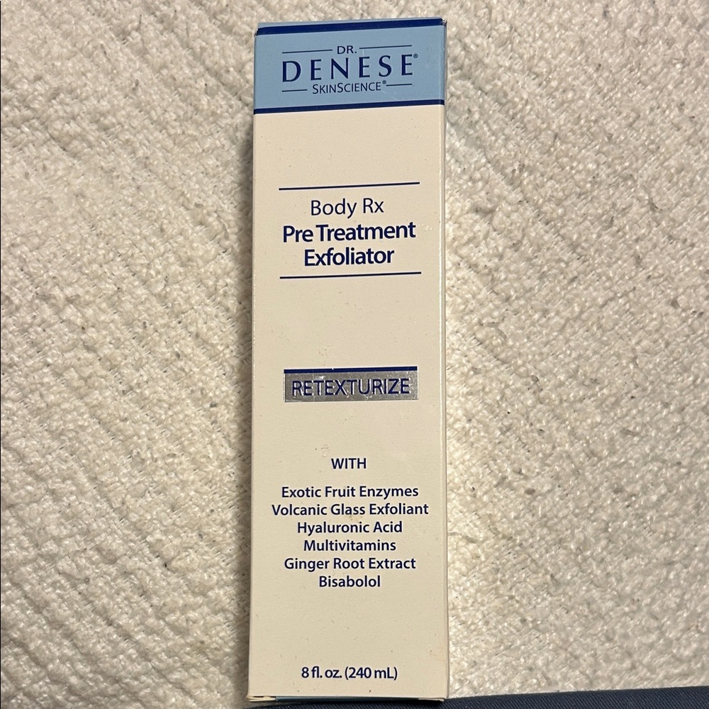 Dr. Denese skin science Body Rx Pre Treatment Exfoliator 8 Fl oz NEW